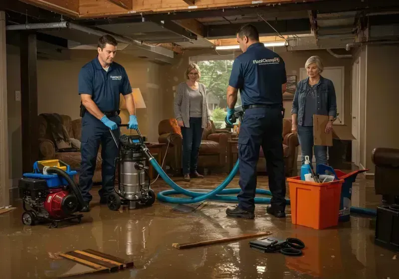 Basement Water Extraction and Removal Techniques process in Hackberry, TX