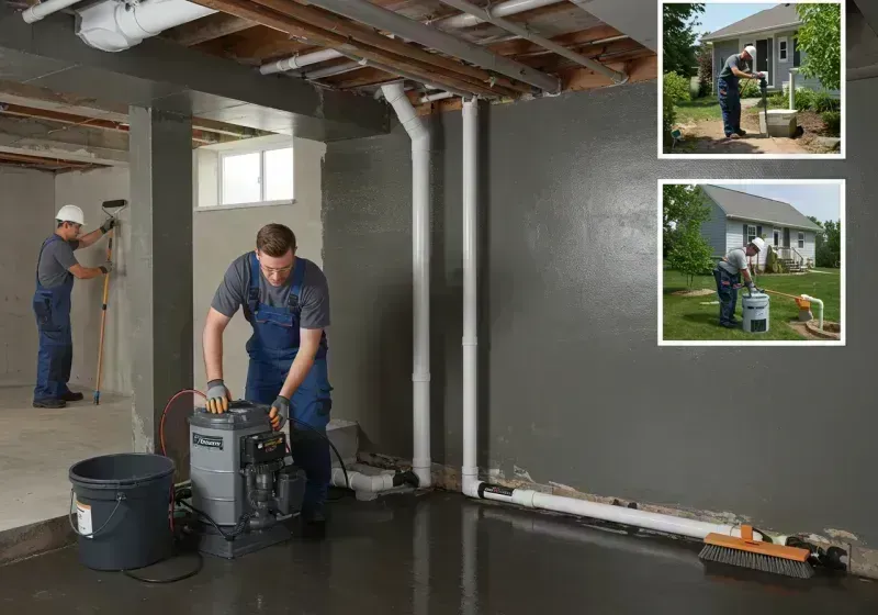 Basement Waterproofing and Flood Prevention process in Hackberry, TX